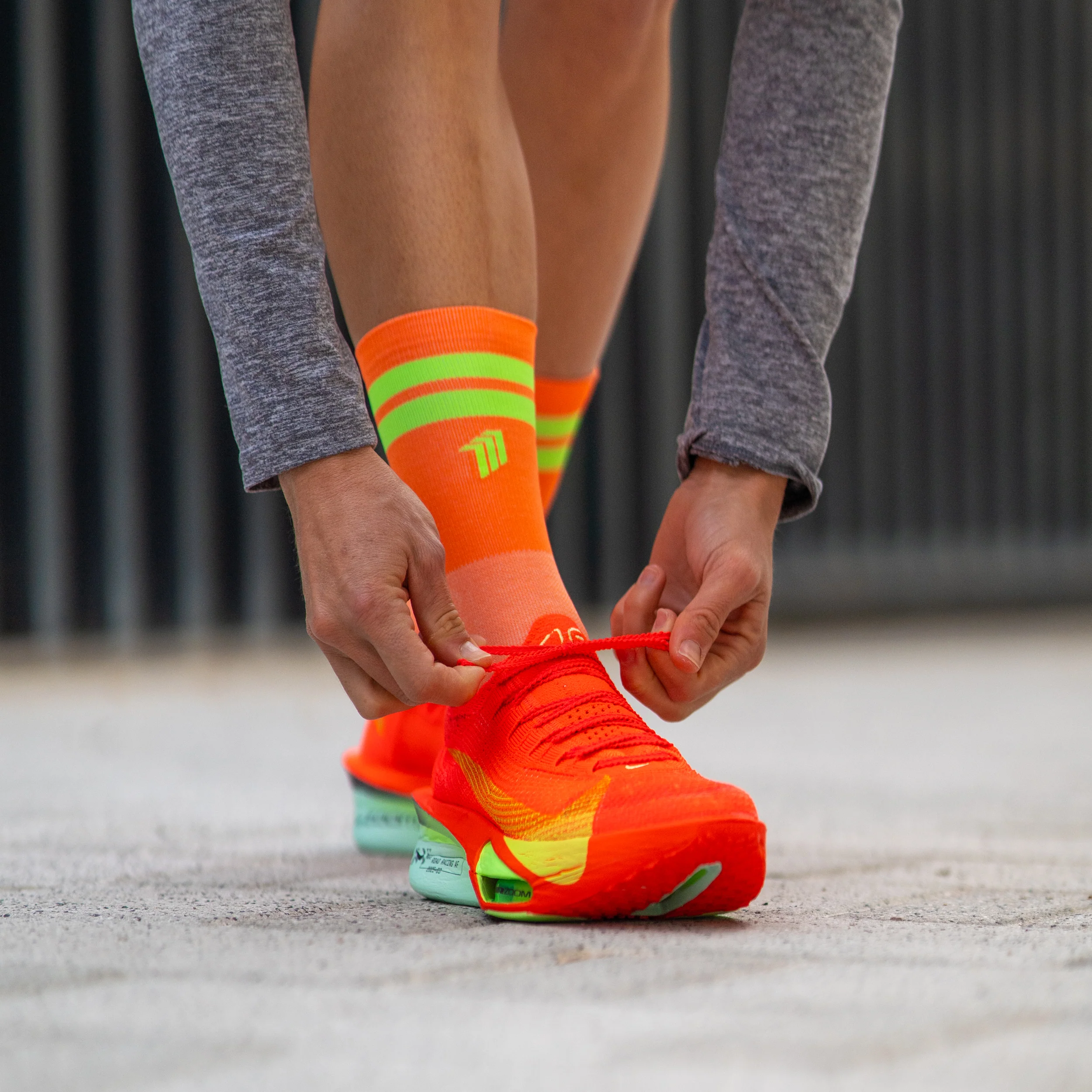 PRO ORANGE V2 - CALCETÍN RUN ULTRALIGHT - Image 5