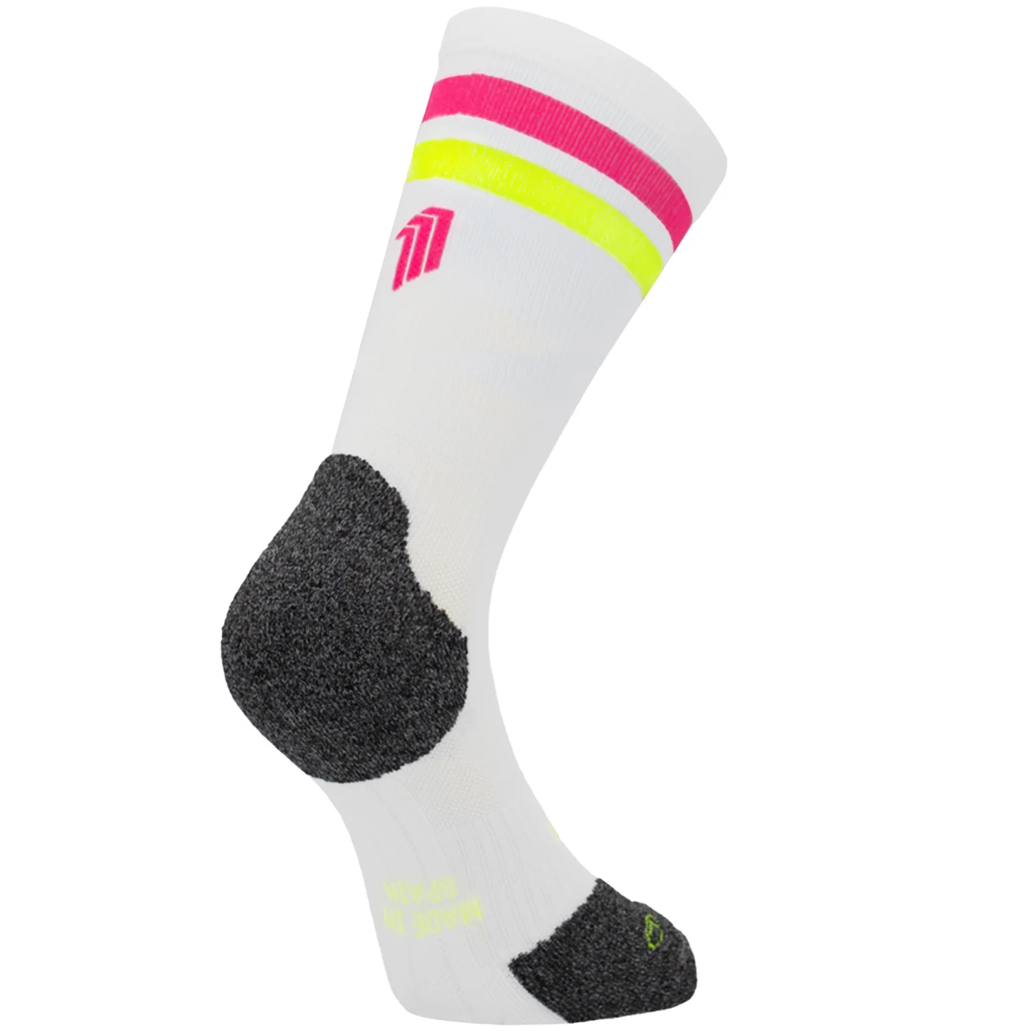 PRO WHITE PINK - CALCETÍN RUN ULTRALIGHT