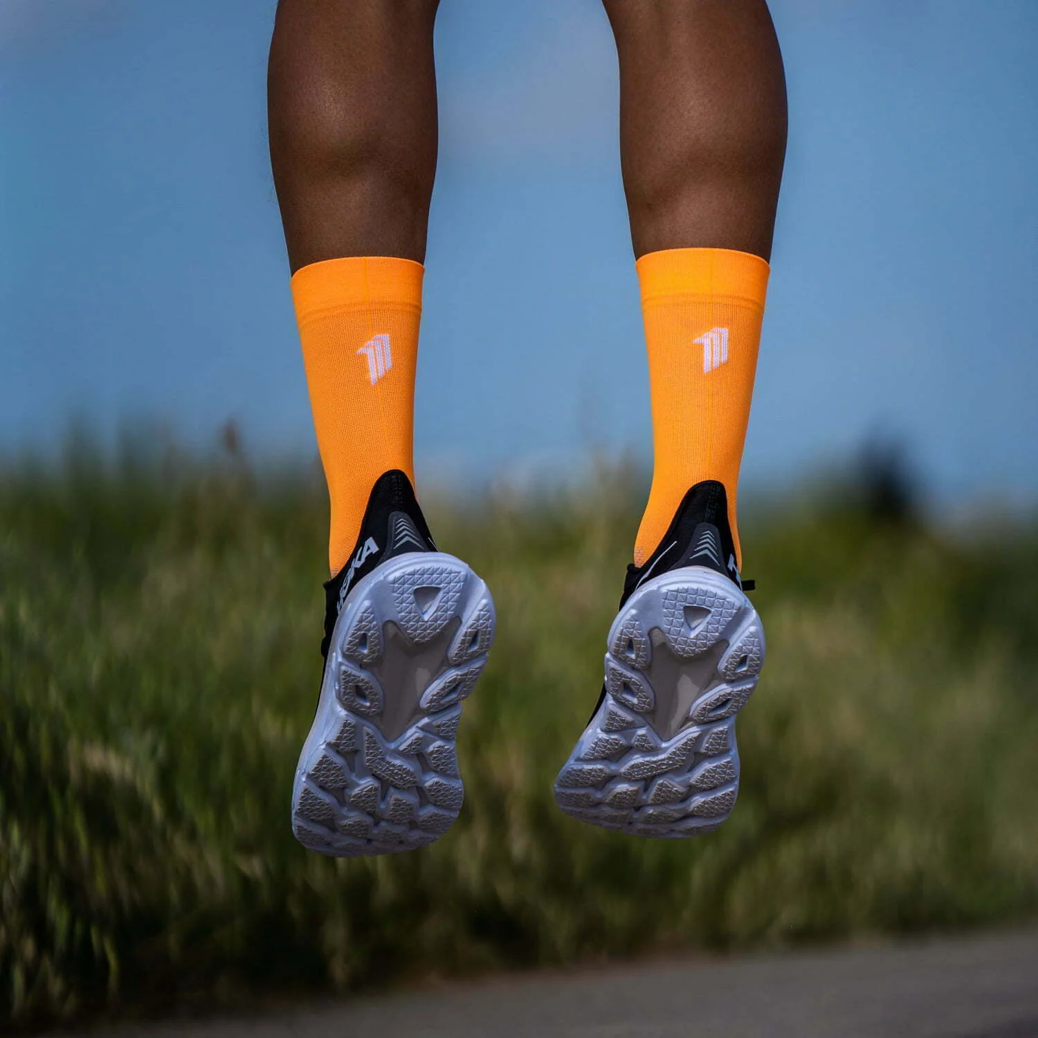 SEVEN MILE ORANGE - CALCETÍN RUNNING - Image 4