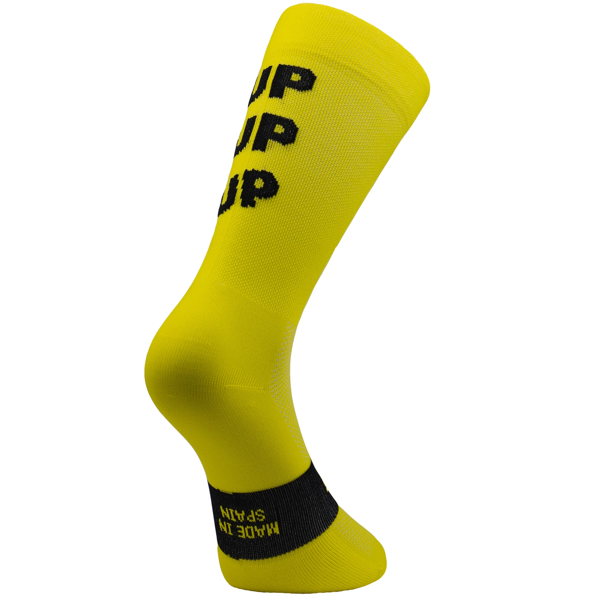 UP UP UP YELLOW - CALCETÍN CICLISMO